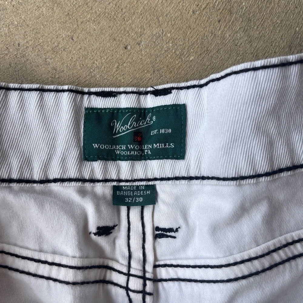 Woolrich White Jeans size 32x30 - Picture 6 of 7